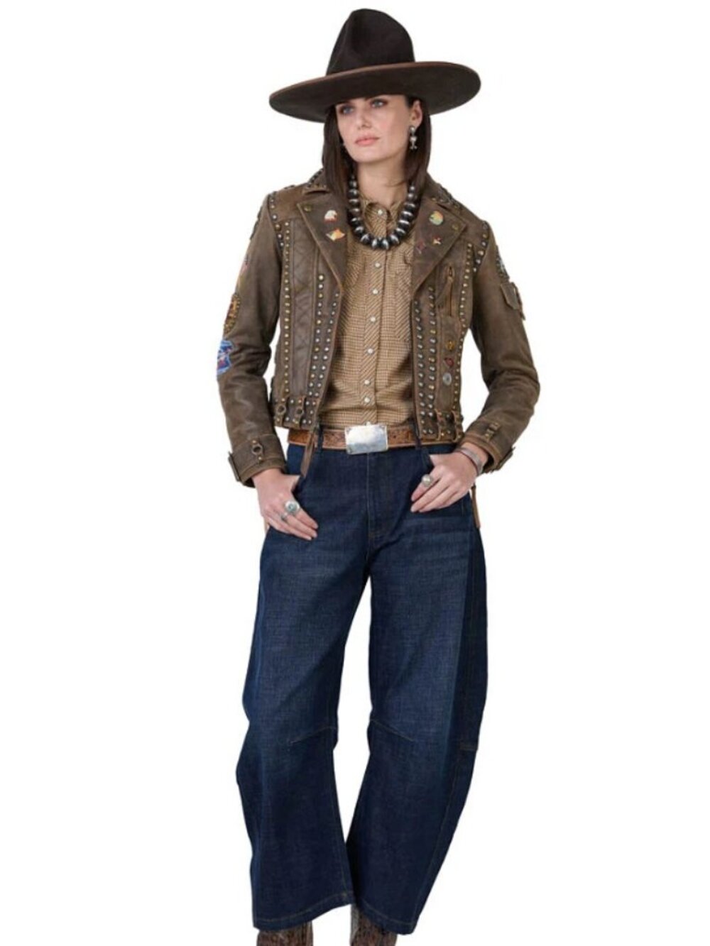 DOUBLE D RANCH Jacket, Land of the Free $1,195.00 SPREAD YOUR WINGS IN STATEMENT - Picture 4 of 16
